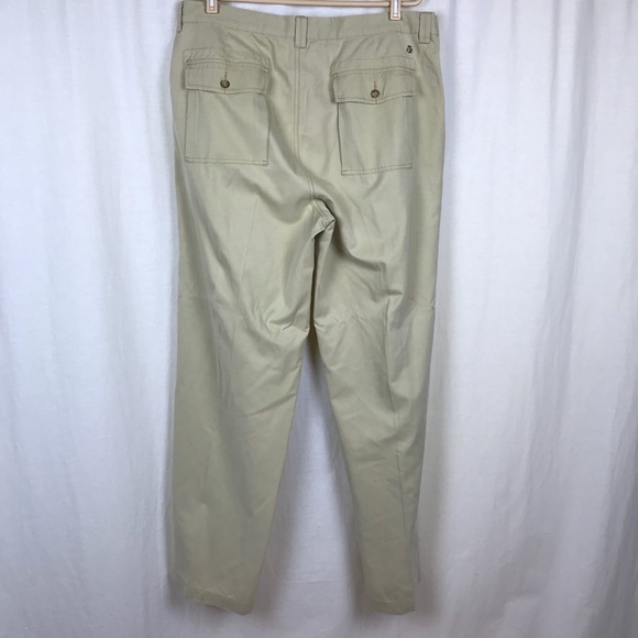Tommy BAHAMA MENS 38 Flat Front Silk Pants - Picture 2 of 7
